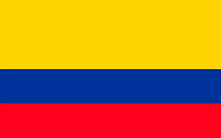 bandeiro do Colômbia