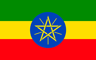 bandeiro do Etiópia