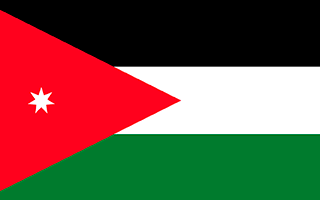 bandeiro do Jordânia