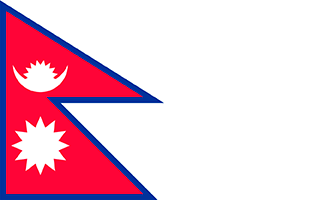 bandeiro do Nepal