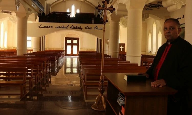 Líderes das igrejas cristãs no Iraque passaram a realizar os eventos via internet